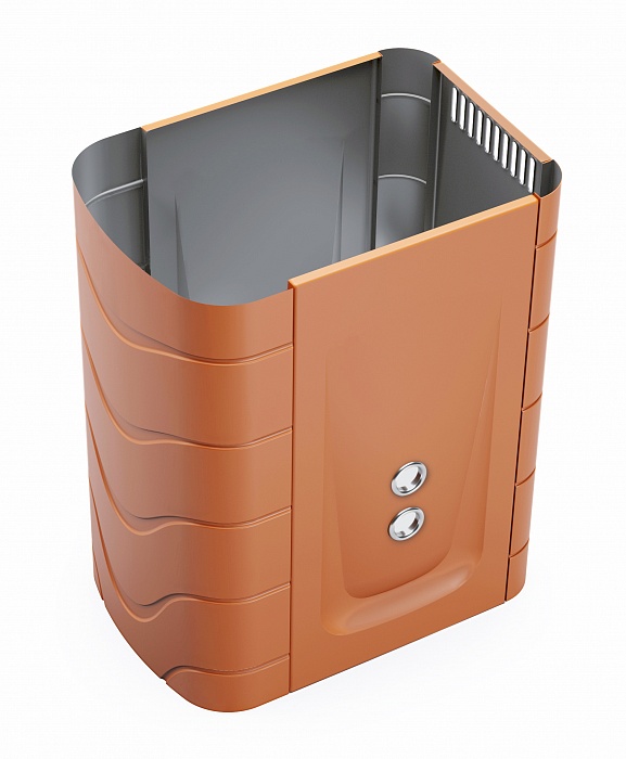 Кожух Ангара 2012 Витра терракота с теплообменником